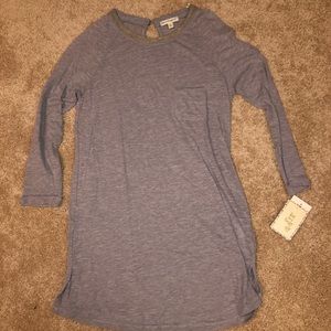 Love On a Hanger - grey top